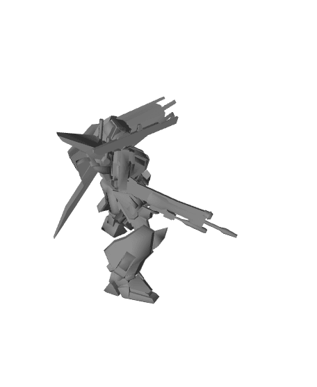 GAT-X102 Duel Gundam 3d model