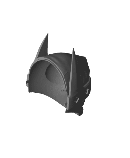 Laughing Batman Helmet Mask 3d model