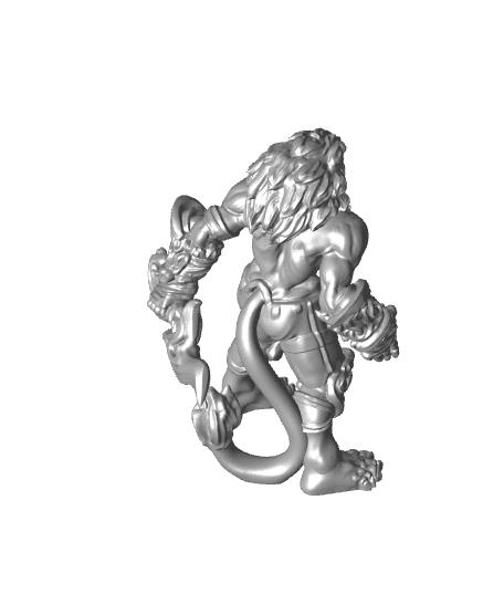 Leonidal - Agathion - PRESUPPORTED - Heaven Hath no fury - 32mm scale  3d model