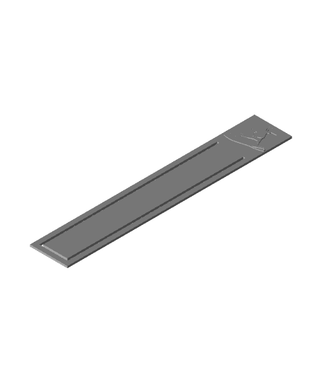 Sorting Hat Bookmark 3d model