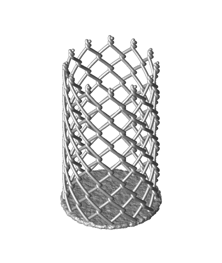 Chain Link Vase Large 3d model