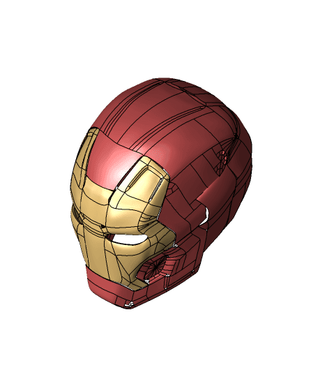 Mark 42 _ Helmet 3d model