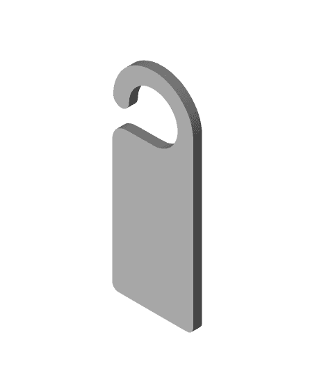 STORMTROOPER DOOR HANGER 3d model