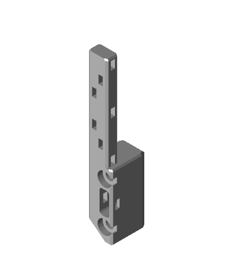 HMG7 Cable Tower Standard Left 10mm.stl 3d model