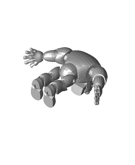 Zombot 3d model