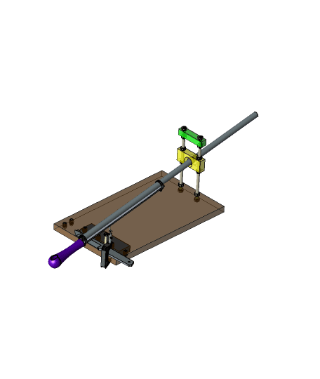 KnifeMaking Filing Jig 3d model