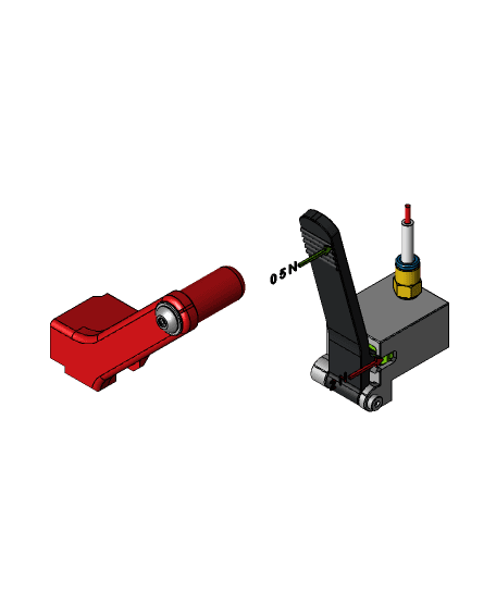 Filament-Cutter-Base-Module V4 3d model