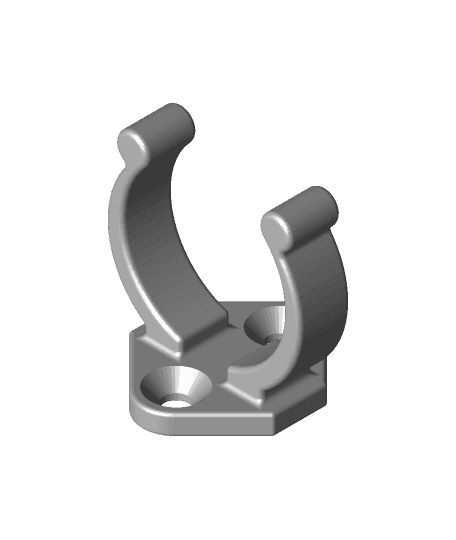 Kayak Paddle Clip.stl 3d model