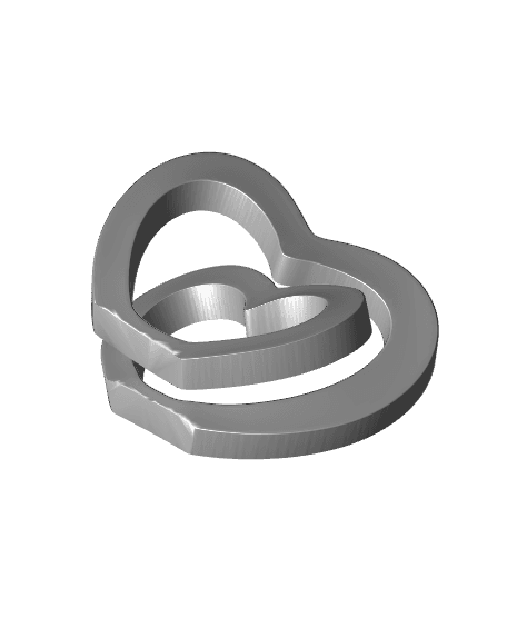 INFINITE LOVE  - Awesome heart deco for your home by TinyMakers3D 3d model