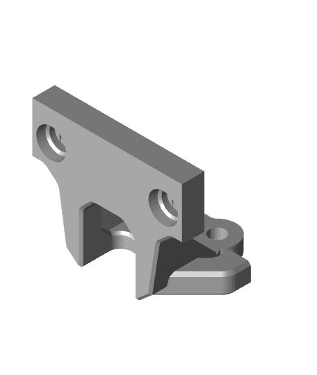 HMG7.3 Micro Swiss All Metal-MK8 Mount.stl 3d model