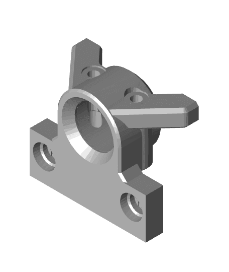 HMG7.3 Phaetus Dragon ST-HF-UHF Collar Mount V2.stl 3d model