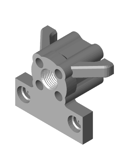 HMG7.3 Phaetus X Voron Dragon ST-HF-UHF PC4-M10 Screw Mount V2.stl 3d model