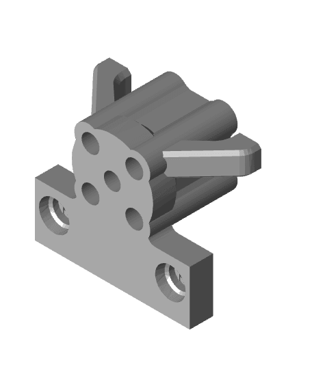 HMG7.3 Phaetus X Voron Dragon ST-HF-UHF Screw Mount V2.stl 3d model