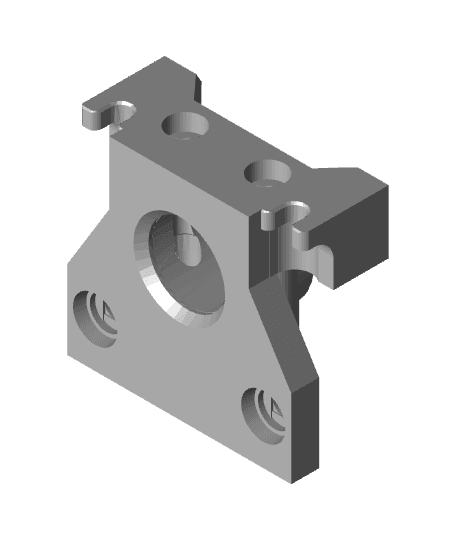 HMG7.3 Voron Switchwire Afterburner Collar Mount.stl 3d model