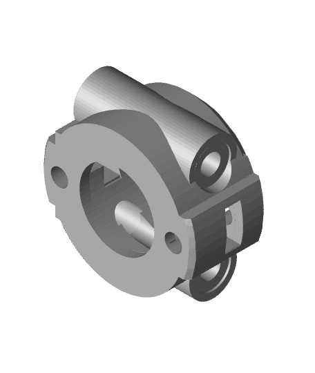 HMG7 Anycubic Vyper - E3DV6 Collar Stock Mount B V2.stl 3d model