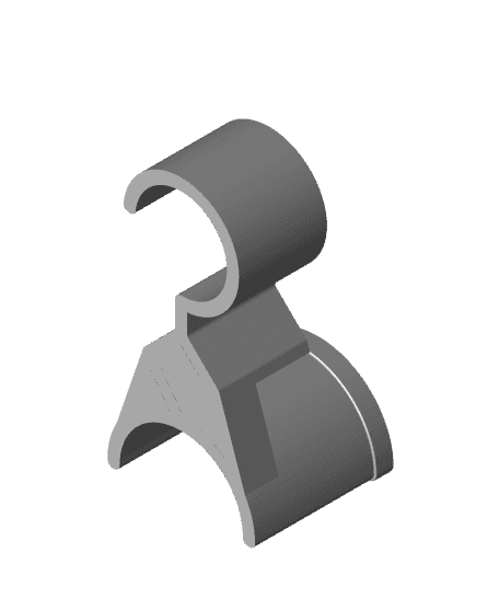 Bag Hanger For Closet 3d model