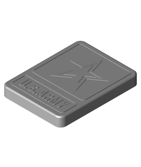 US Army Box 3d model