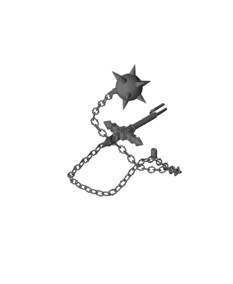 Vampire Killer Whip 3d model