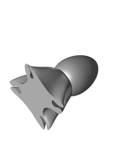 Egg Holder - Cloth 3d model