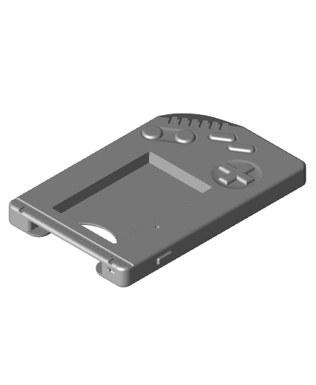 Nintendo switch cartridge holder (game boy) (detailed) 3d model