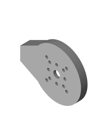 robot-RMD-7025 Beam Mount.stl 3d model