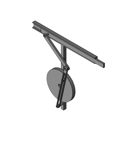 quick return mechanism 3d model