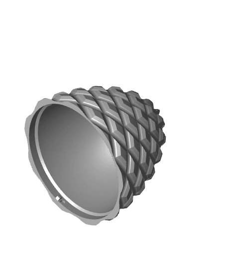 Large Pinecone Egg 3d model