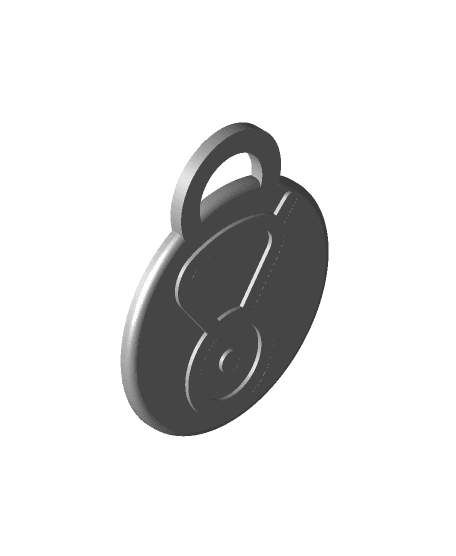 POKEMON UNOWN MMU KEYCHAIN OR BAG PULL  “V” 3d model