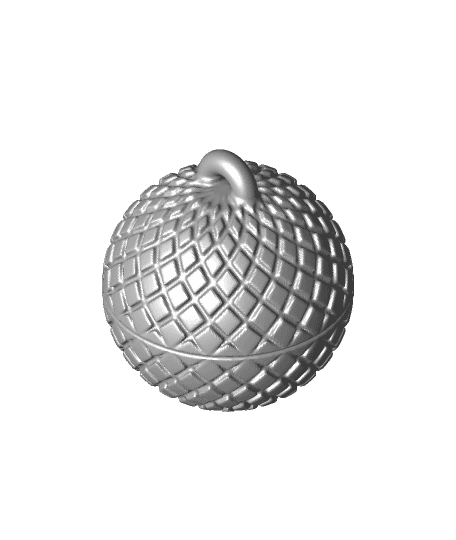 Diamond Ornament Container (Closed) 3d model