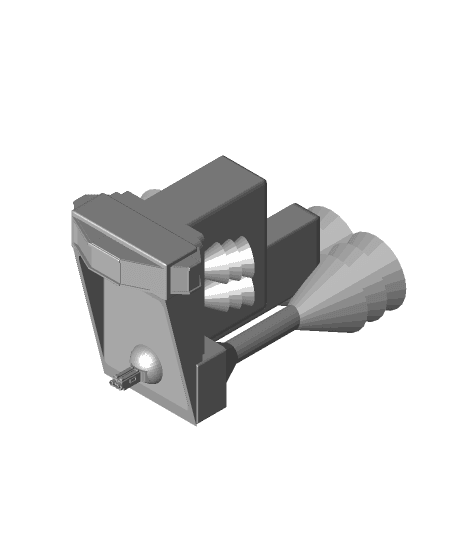 FHW: EM-2br (Cross world rambler) Short range assault flier v1.1 (BoD) 3d model