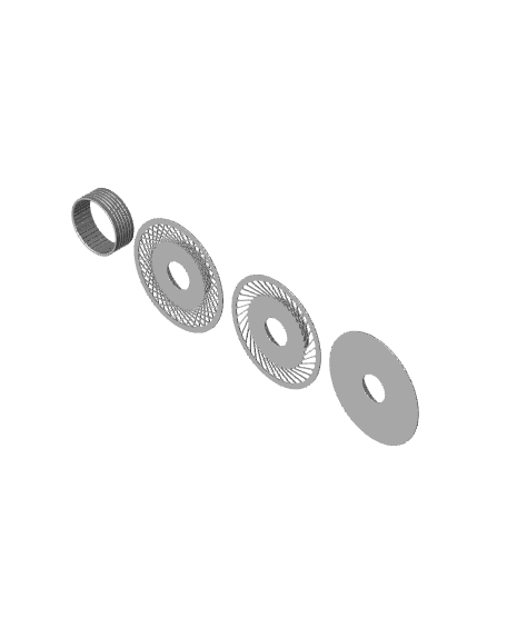 Filament Guide - Recycle Prusament Spools 3d model