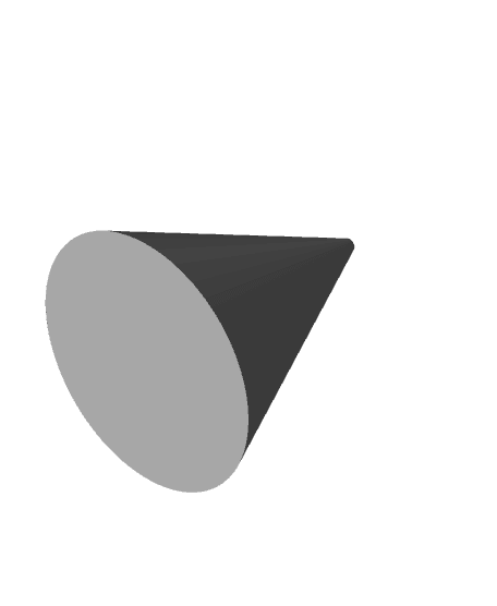 Cone 3d model