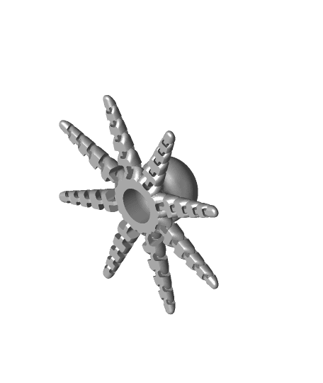 Cute Mini Octopus 3d model