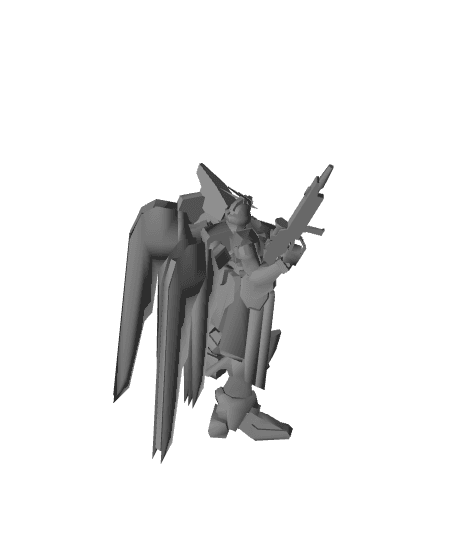 ZGMF-X10A Freedom Gundam 3d model