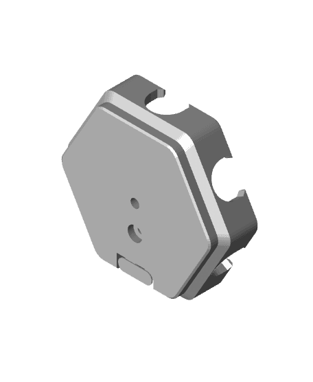 Hextraction T Switch Tile 3d model