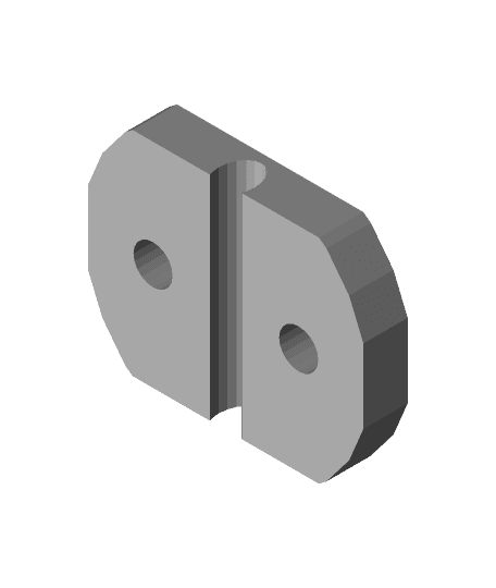 Cinesplore Underside Immortal T mount Antenna wire guide.stl 3d model