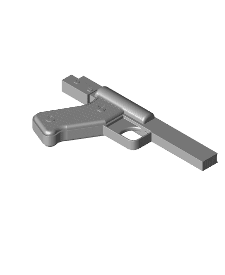 Lando Calrissian's SE-14R Custom Blaster 3d model