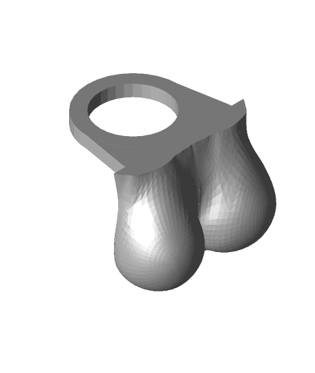 Mini-Figure Breasts 3d model