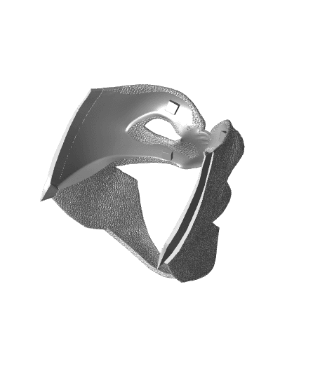 Omega Wolverine Mask STL 3D FILE 3d model