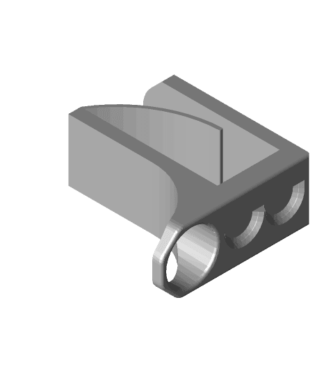 Glasses holder clip 3d model