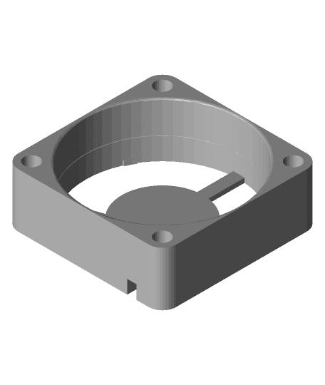 35mm Fan Housing.stl 3d model