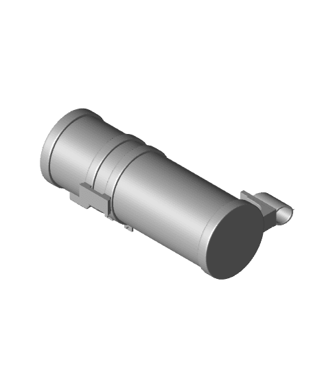 Refractor Telescope 3d model