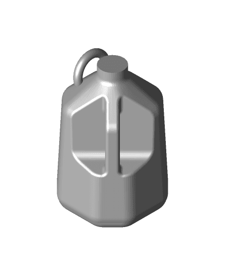 Milk Jug Earrings 3d model