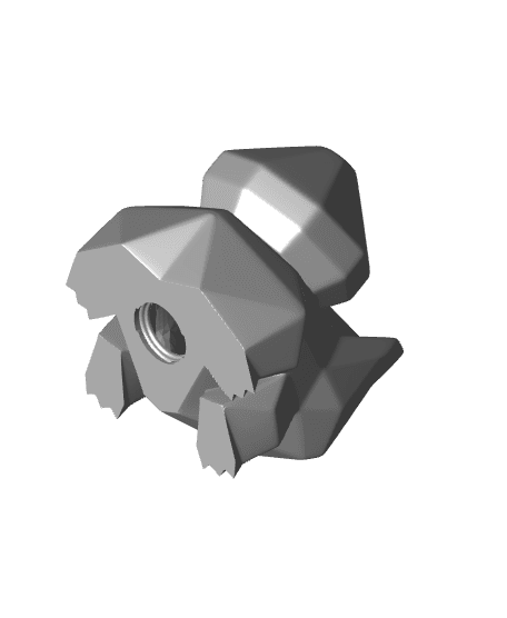 Low-poly Bulbasaur - Piggy Bank 3d model