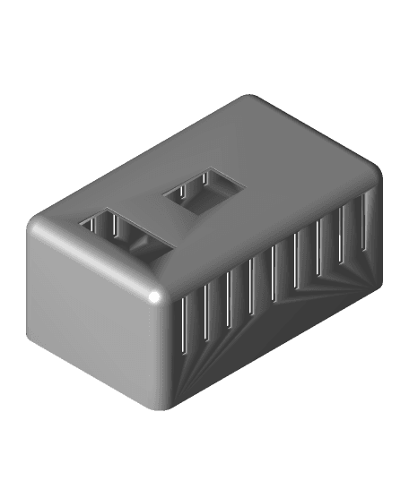 ESP32 DHT22 Temperature Humidity Housing 3d model