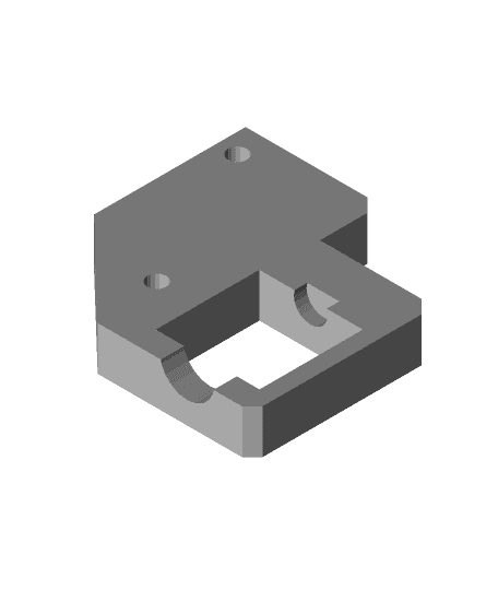 Blaster Trigger Mount - Standard .stl 3d model