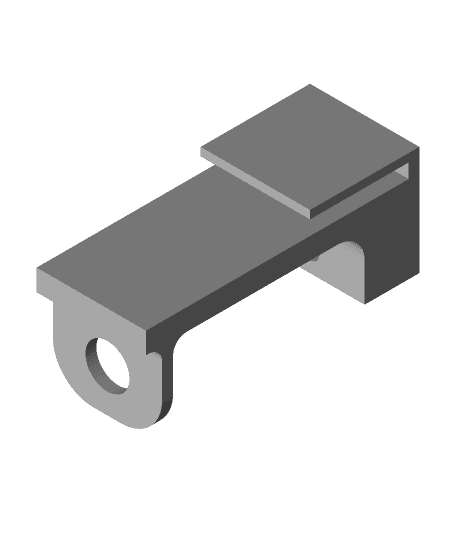 float ball valve topoff holder.stl 3d model