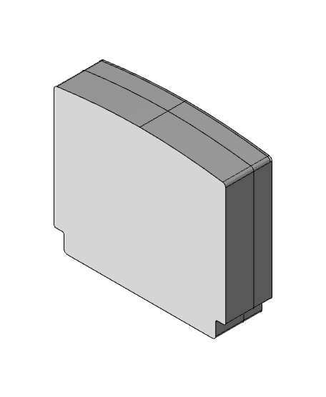 Open Source N64 Expansion Pak Housing 3d model