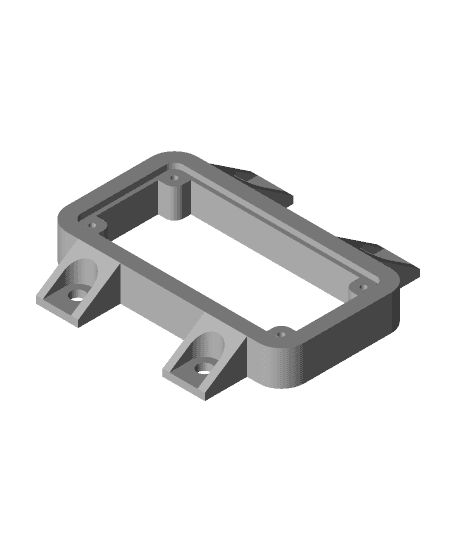 Adafruit Audio FX Mount 3d model