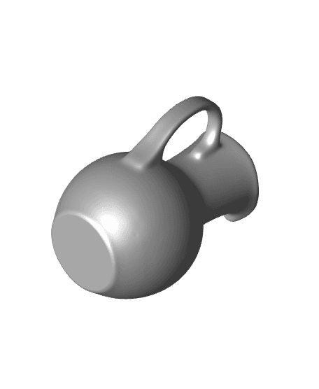 Styled Jug 3d model